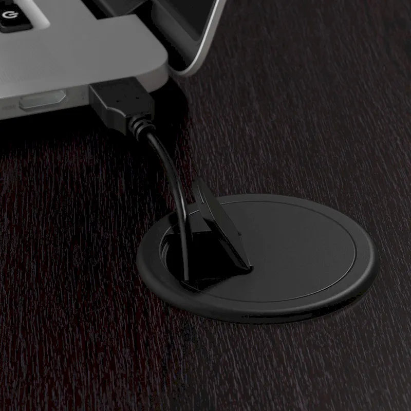 Bureau d'angle avec tiroir classeur, tiroir caisson et casier ouvert, coloris Chêne Expresso / Merisier / Gris Frêne / Blanc / Gris Bruyère / Gris Moderne – Unité simple