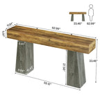 Console de ferme en bois – Une seule unité