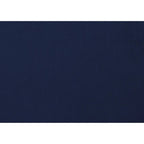 Causeuse en velours marron / bleu / gris avec accoudoirs évasés, dossiers capitonnés, coussins à ressorts ensachés et pieds en bois de noyer – 2 places