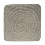 Table d'appoint MGO Twist Spiral Noir / Naturel / Gris / Marron antique avec finition aspect bois – Unité unique