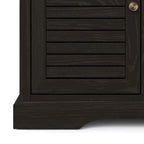 Meuble TV cheminée électrique Clove Oak – 68 po, Convient aux téléviseurs jusqu'à 80 po