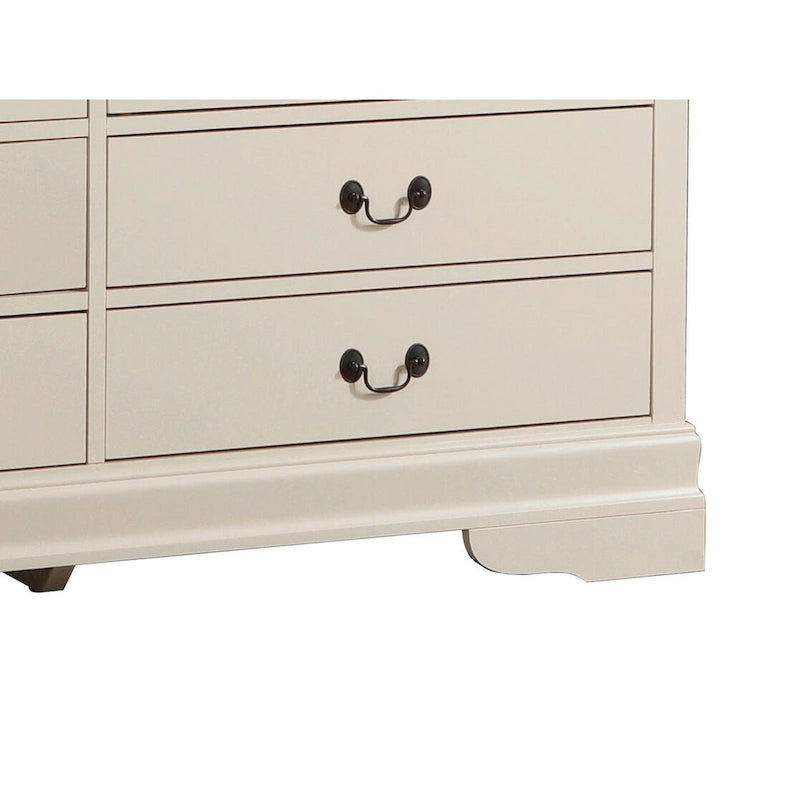 Commode de chambre en placage de bois miel / cappuccino / beige / sarcelle / chêne / argent / noir / gris / cerisier / rose, avec tiroirs à queue d'aronde et coulisses métalliques – Unité individuelle