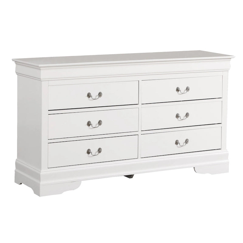 Commode de chambre en placage de bois miel / cappuccino / beige / sarcelle / chêne / argent / noir / gris / cerisier / rose, avec tiroirs à queue d'aronde et coulisses métalliques – Unité individuelle