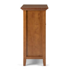 Armoire de rangement transitoire en bois massif avec 4 tiroirs et étagères réglables – Unité individuelle – Brun foncé / Brun miel / Naturel rustique / Brun doré clair / Brun hickory