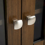 Armoire de rangement transitoire en bois massif avec 4 tiroirs et étagères réglables – Unité individuelle – Brun foncé / Brun miel / Naturel rustique / Brun doré clair / Brun hickory