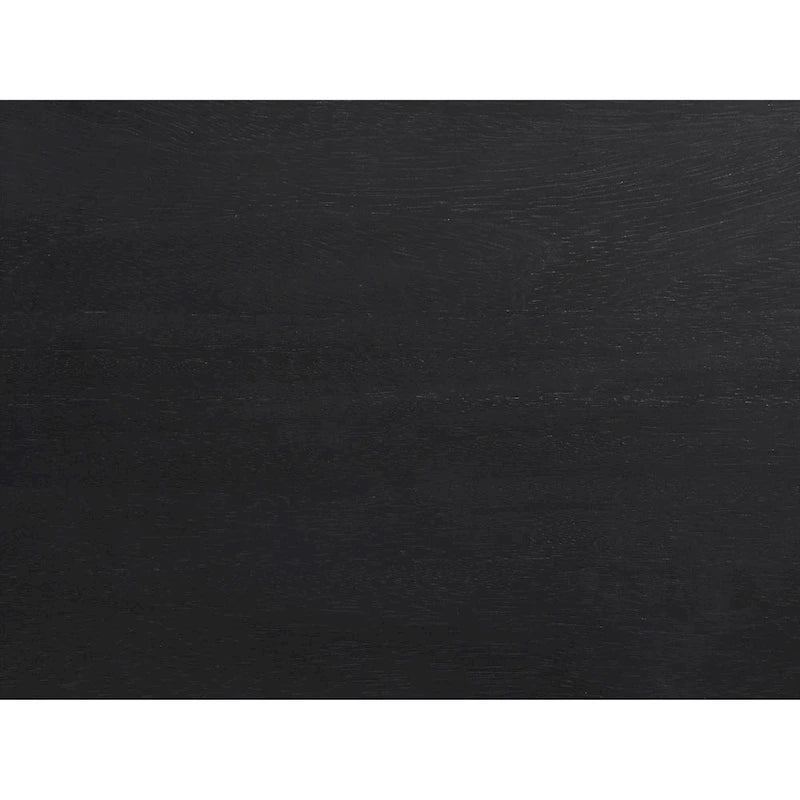 Table basse contemporaine noire/blanche avec plateau en verre trempé, étagère inférieure et roulettes – Unité unique