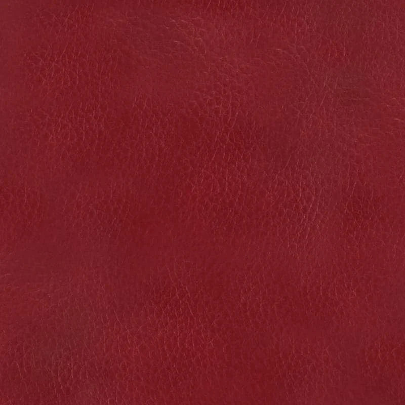 Fauteuil inclinable électrique en cuir respirant Bourgogne / Beige / Noir avec appuie-tête réglable, éclairage LED et port USB – Monoplace