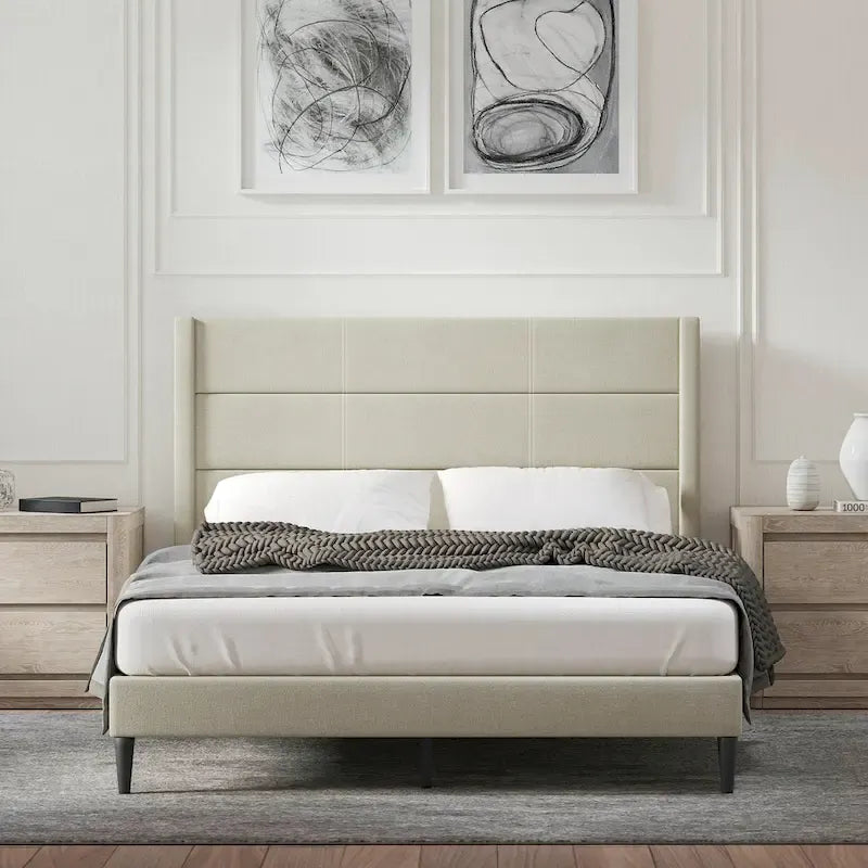 Pax Upholstered Platform Bed