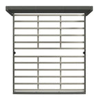 Lit plateforme rembourré beige / gris / pierre avec tête de lit capitonnée à oreilles – Queen / King / California King