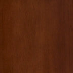 Desserte de cuisine en acajou avec comptoir en granit/marbre, 3 armoires, 2 tiroirs, étagère à épices et roulettes blocables – Unité individuelle