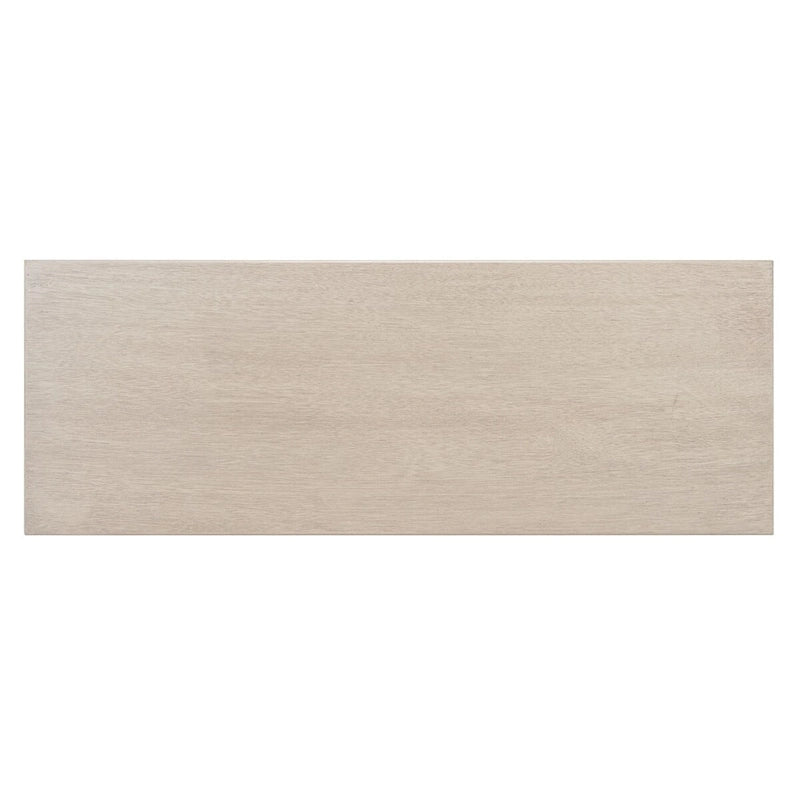 Console de ferme vieillie grise / blanche / grège / noire avec 2 tiroirs, pieds tournés et détails sculptés – Unité unique