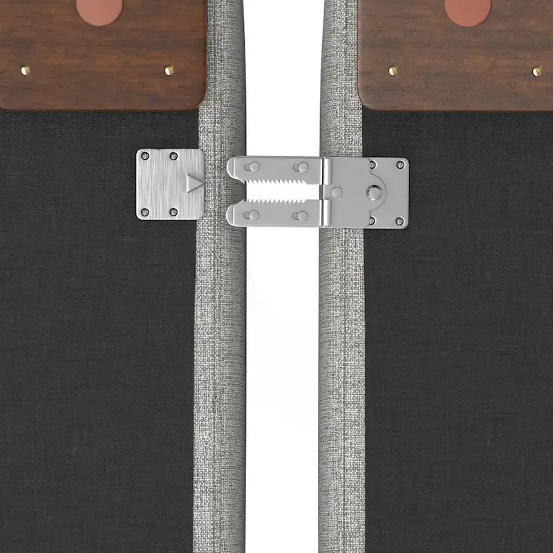 Canapé modulaire moderne – 2 places, Caramel / Gris clair / Terre de Sienne