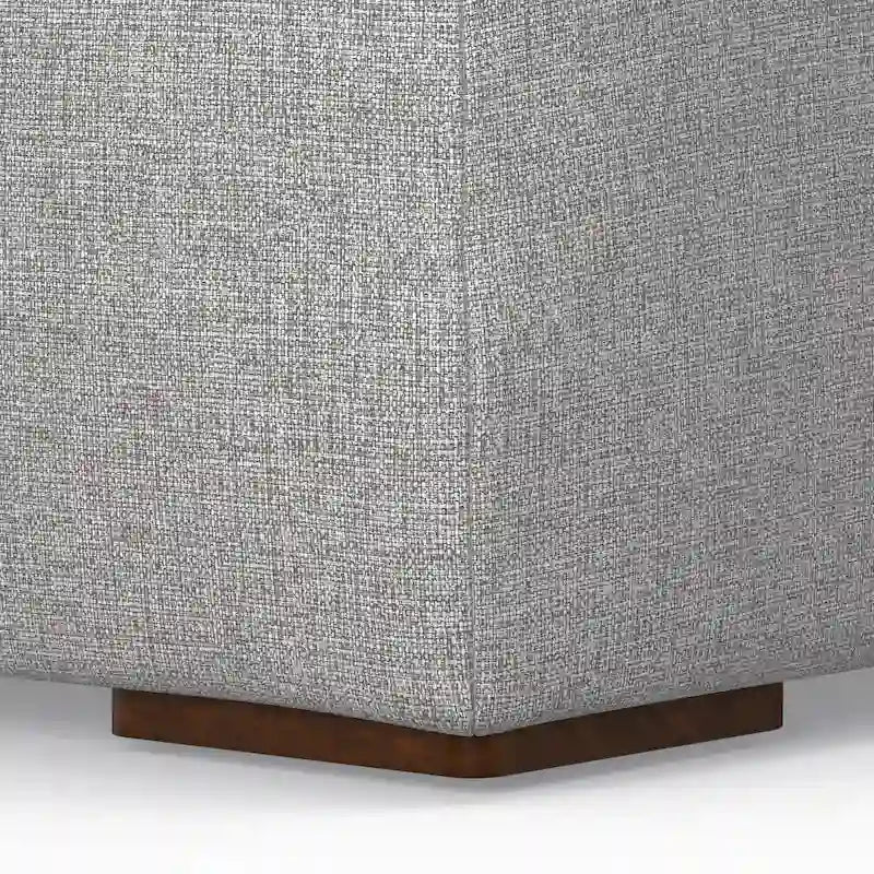 Canapé modulaire moderne – 2 places, Caramel / Gris clair / Terre de Sienne