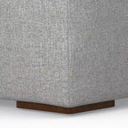 Canapé modulaire moderne – 2 places, Caramel / Gris clair / Terre de Sienne