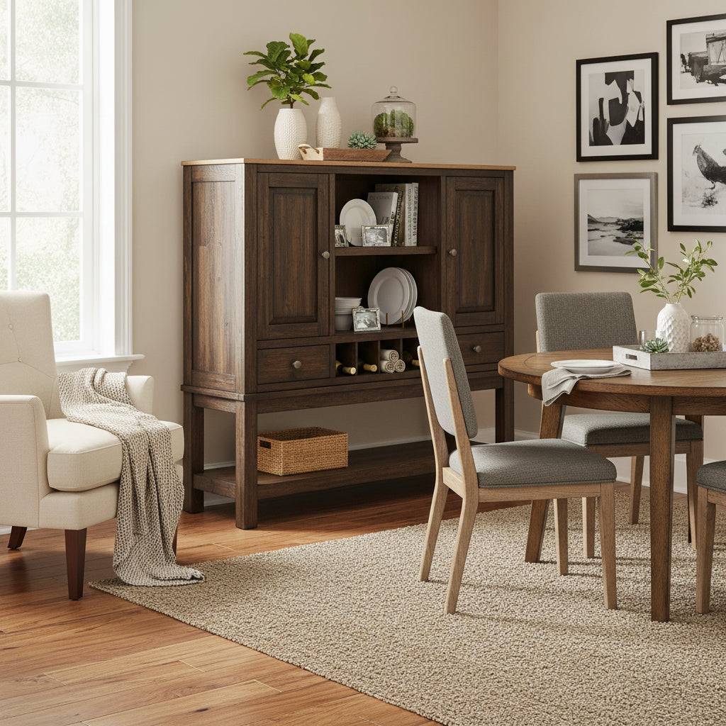 Transitions 62 Sideboard w/Wine Storage