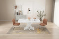Modern Stretchable Square Dining Table for Kitchen