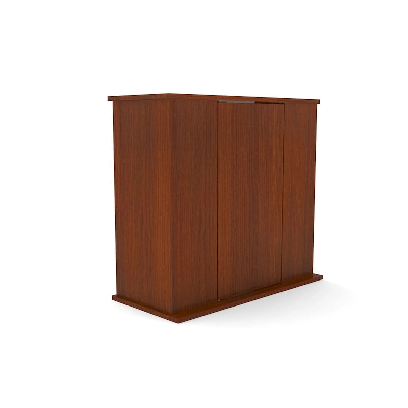 Meuble de support pour aquarium en bois de cerisier avec rangement – 110/140 litres