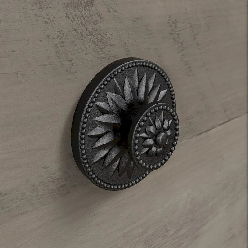 Bureau de travail moderne et industriel gris bois flotté avec tiroir de rangement, étagère réglable et gestion des câbles – Unité simple