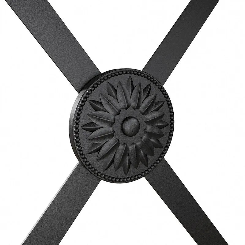 Bureau de travail moderne et industriel gris bois flotté avec tiroir de rangement, étagère réglable et gestion des câbles – Unité simple